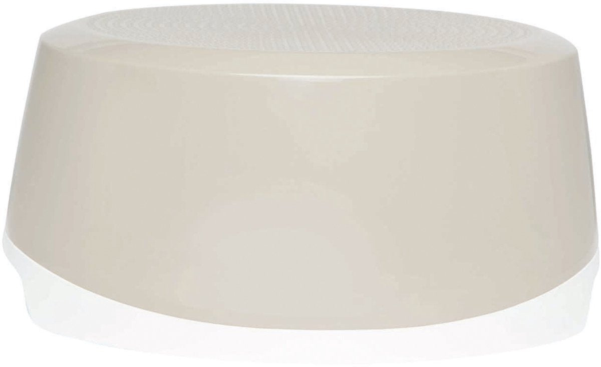 Marchepied Bébé-jou taupe – tabouret enfant ovale – 25 x 30 x 15 cm