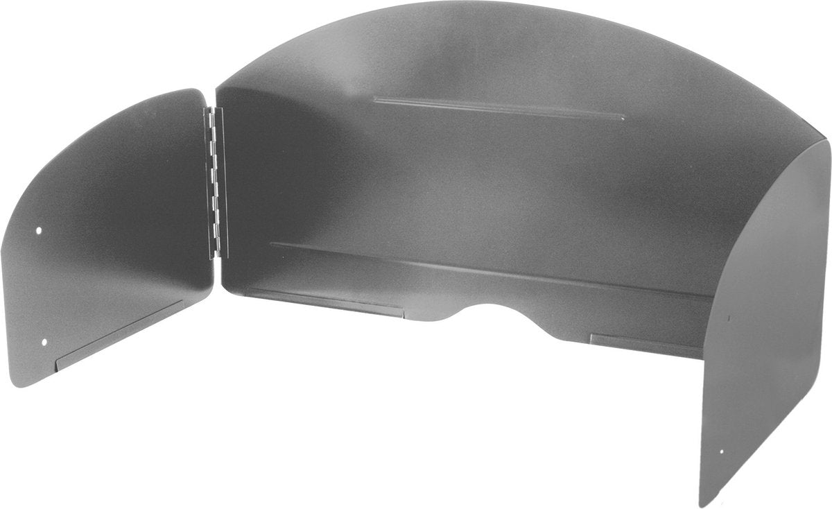 Pare-brise pour table de cuisson Eurotrail - noir