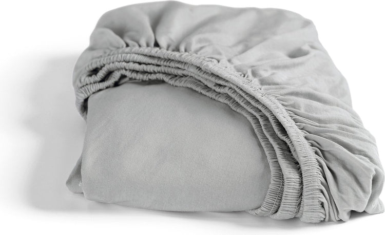 Cendrillon - drap-housse - hauteur de matelas jusqu'à 25 cm - jersey - 90x200 cm - couleur sable
