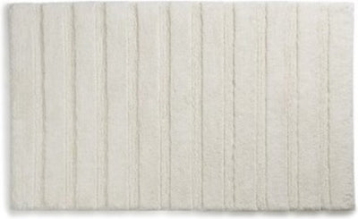 Kela salle de bain - tapis de bain Megan 65x55 cm - coton - blanc