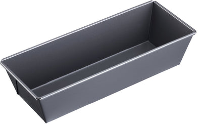 Moule à pâtisserie Westmark, idéal pour le gâteau de l'Épiphanie, longueur : 30 cm, avec revêtement antiadhésif, acier laminé à froid, back meister, anthracite, 32862270