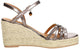 Mexx Noemi sandales semelle corde - bronze - taille 38