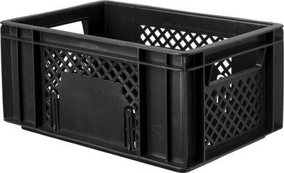 Caisse à vélo Fastrider petite noire