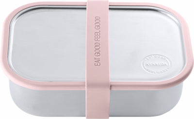 Aya ida aya ida - lunch box - boîte de rangement - à emporter - pain - 1000ml - rose tendre