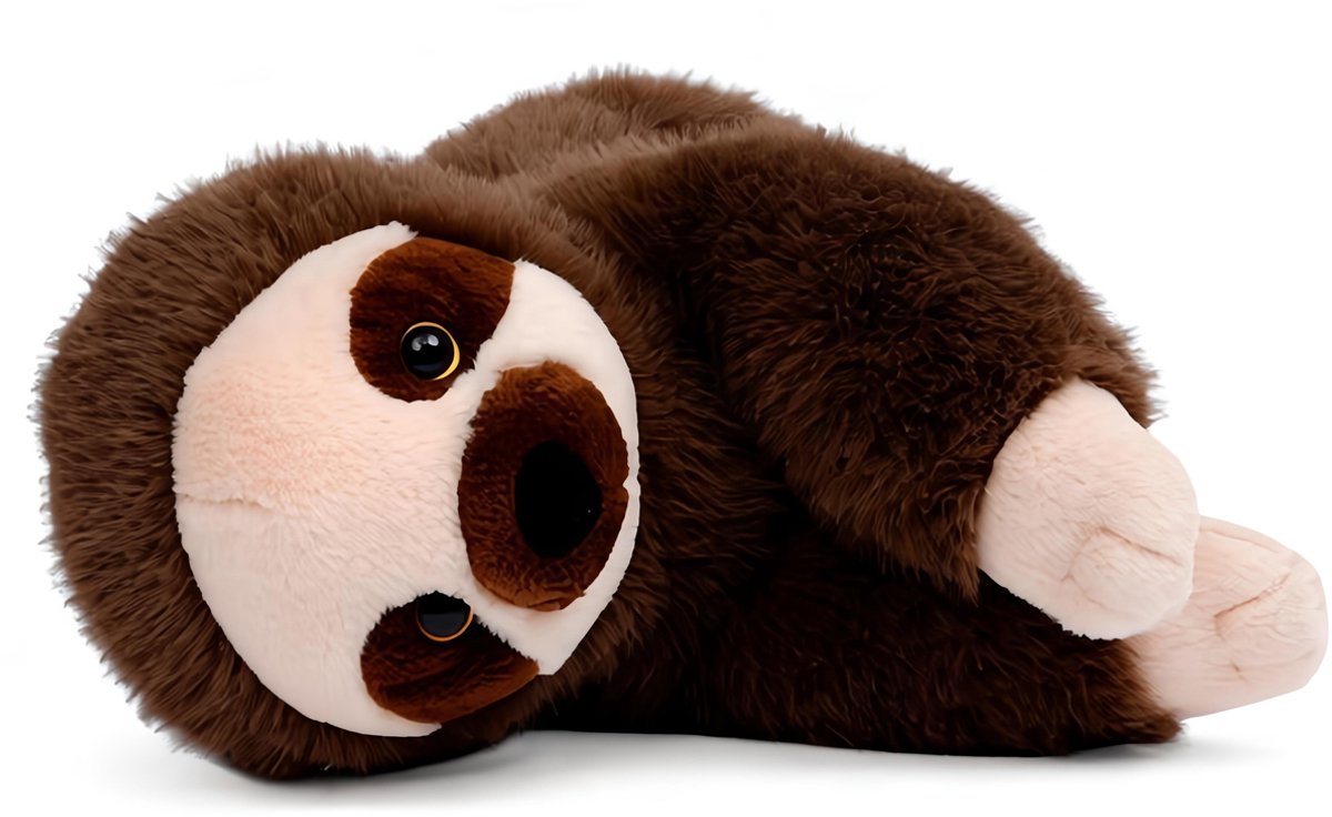 Peluche One Love - Ollie paresseux - 38 cm - marron crème - 0 ans