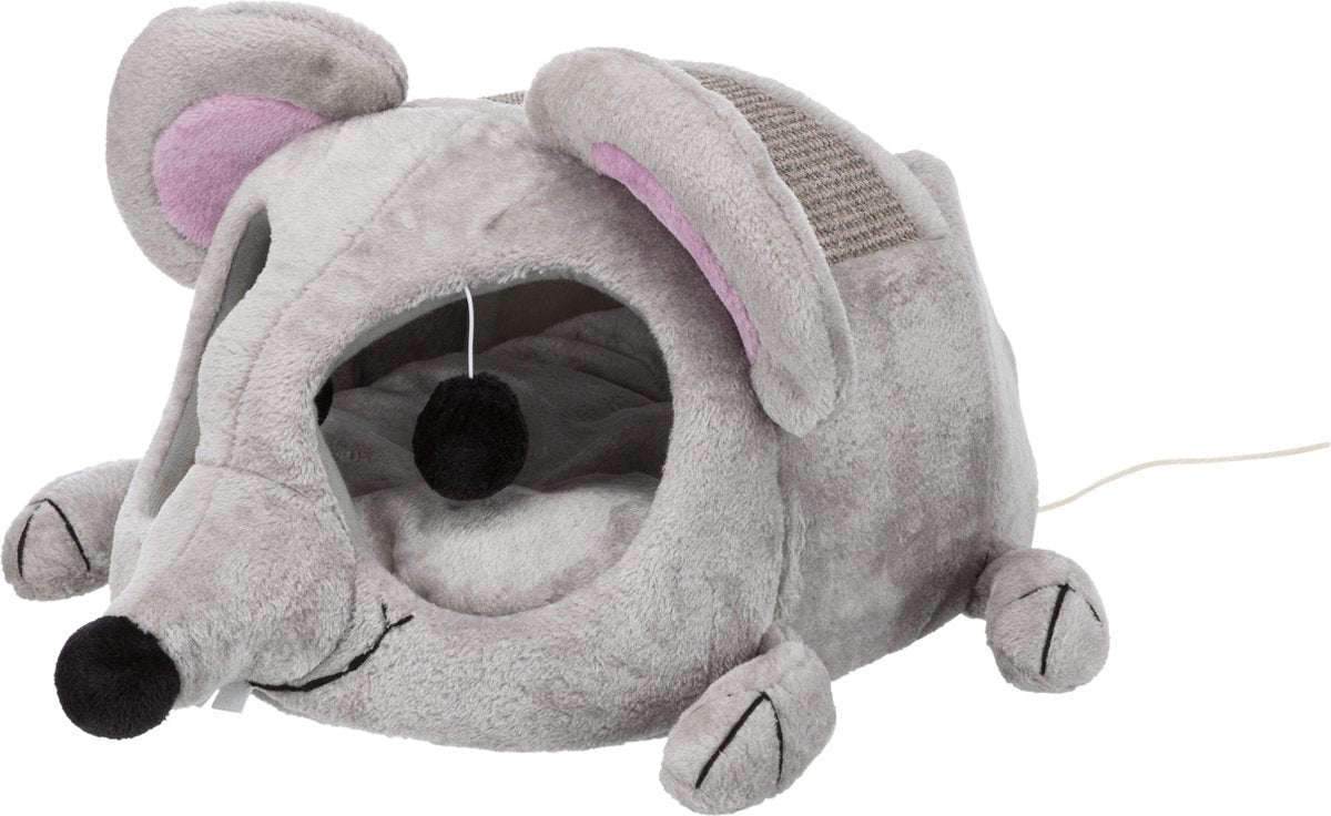 Trixie | panier pour chat lukas souris gris taupe