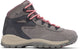 Columbia chaussures de randonnée imperméables newton ridge plus amped pour femme - stratus, canyon rose