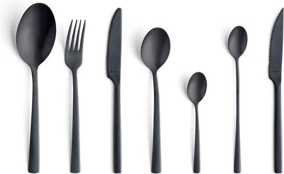 Amefa manille - Ménagère 42 pièces pour 6 personnes - noir mat