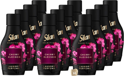 Adoucissant Silan - essences florales - fleur de cerisier 540ml - 12x 30 lavages - pack économique