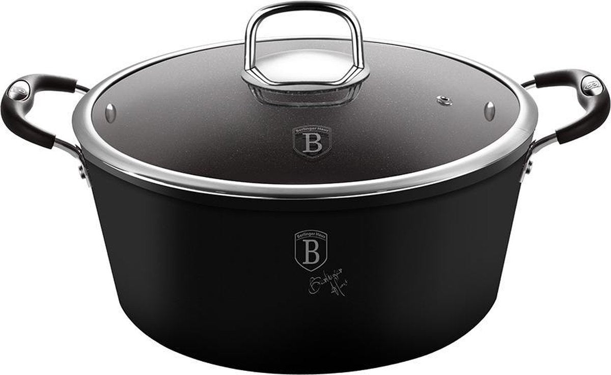 Berlingerhaus berlinger haus - 6122 - poêle à frire - 20cm - noir - professionnel