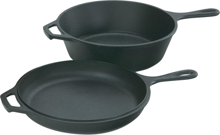 Cuisinière combo Lodge Logic - ø26 cm - 2 parties - noir