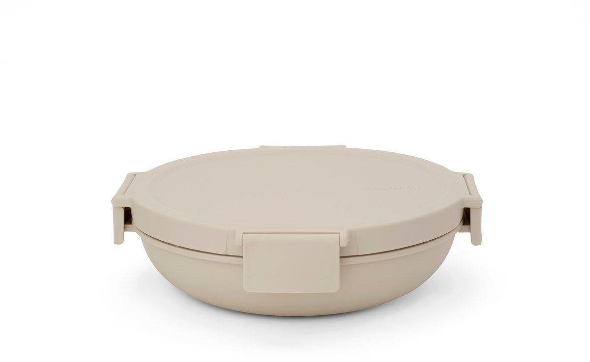 Brabantia make take lunch bowl - 1 l - plastique - beige tendre