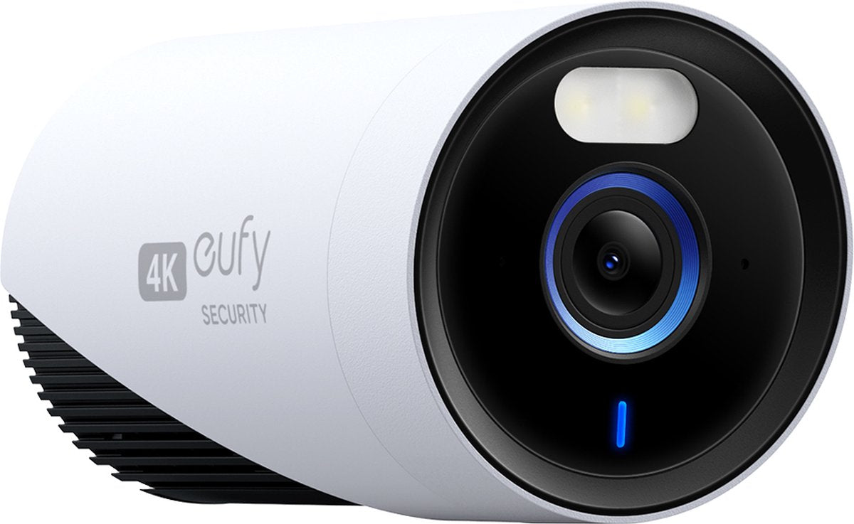 Caméra de sécurité complémentaire Eufy Security E330 Outdoor Camera - Caméra extérieure - Résolution 4K Ultra HD - Enregistrement 24h/24 et 7j/7 - Couverture WiFi de 464 m² - Reconnaissance faciale AI - Caméra de sécurité filaire