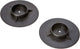Bo-camp - base d'arceau de tente - grand - ø 10 cm - 2 pièces