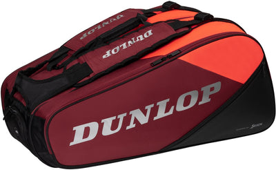 Dunlop - sac cx psa 12rkt - noir rouge - sac de squash