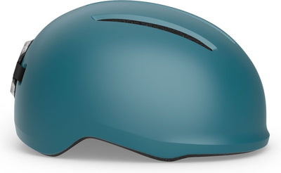 With vibe casque de vélo hommes femmes - casque de vélo e-bike adultes - vélo électrique - vélo de ville - taille s (52-56 cm) - bleu mat (bleu)