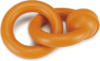 Beeztees équipe de sumo - jouet pour chien - orange - 25x15x7,5 cm