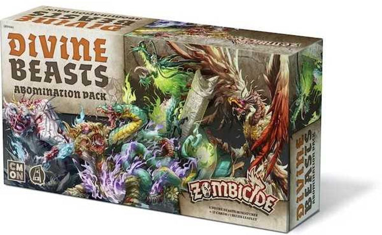 Cool Mini Or Not Zombicide White Death : Expansion des bêtes divines (anglais)