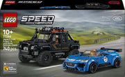 Kit de construction de voiture Lego Speed Champions Jaguar Project 7 et Land Rover Defender pour enfants 77264 - afbeelding 1