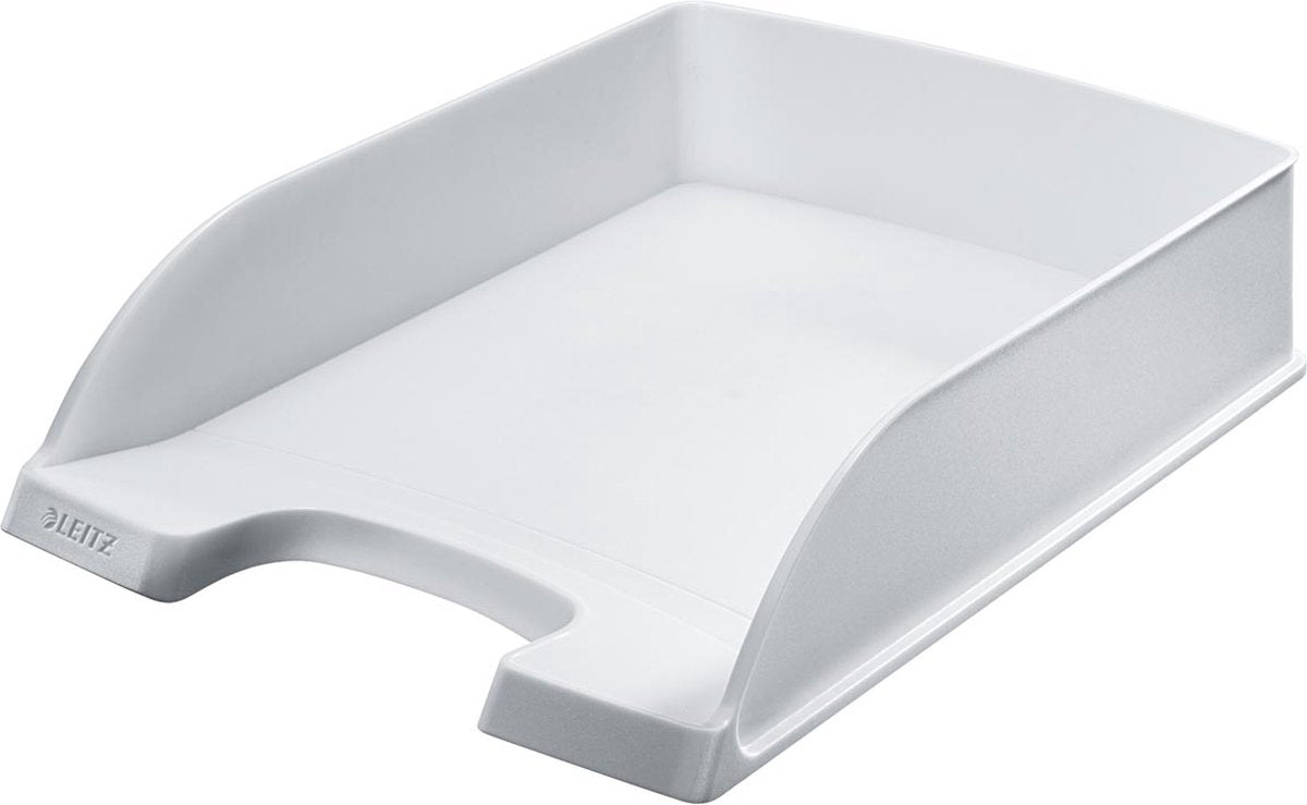 Corbeille à courrier Leitz plus durable a4 (5 pièces) - blanc