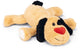 Beeztees xl peluche belle - jouet pour chien - peluche - marron clair - 48x46x11 cm