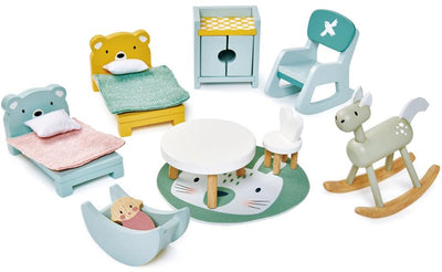Tender Leaf Toys Meubles de chambre d'enfant – Maison de poupée |