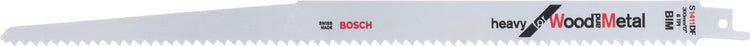 Bosch accessoires lame de scie alternative s 1411 df lourde pour bois et métal 25 pièces - 2608657562