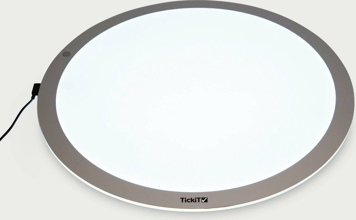 Panneau lumineux rond Tickit® - 600 mm