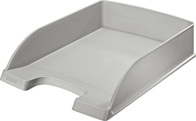 Corbeille à courrier standard leitz plus 5227 polystyrène a4 34x24,5x5,8cm gris