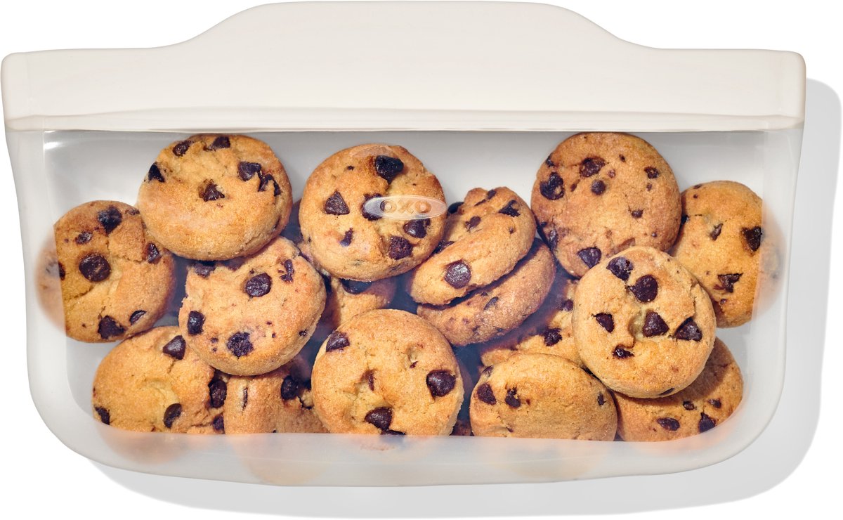 Oxo - sac à collation réutilisable - 330 ml - silicone