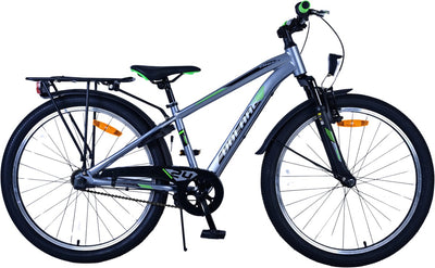 Volare Cross Children's Bicycle - Boys - 24 pouces - Gris foncé - 3 engrenages