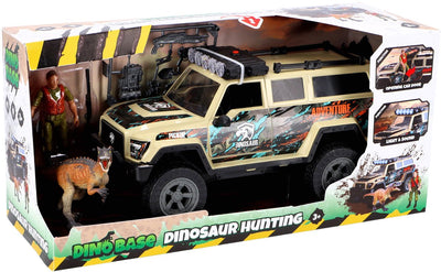 Dino Base Dinobase Car SUV avec dino et lumière et son