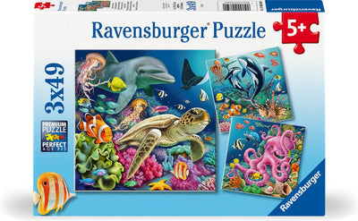 Ravensburger Puzzle Puzzle Enchanting Underwater World, 3x49st.