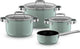 Wmf fusiontec 2.0 mineral pro - set de poêles - 4 pièces - brume d'eucalyptus - induction - résistant aux rayures - convient à toutes les sources de chaleur