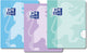 Ecole d'Oxford - cahier d'écolier - a5 - trait - avec marge - 72 pages - paquet de 3 - pastel