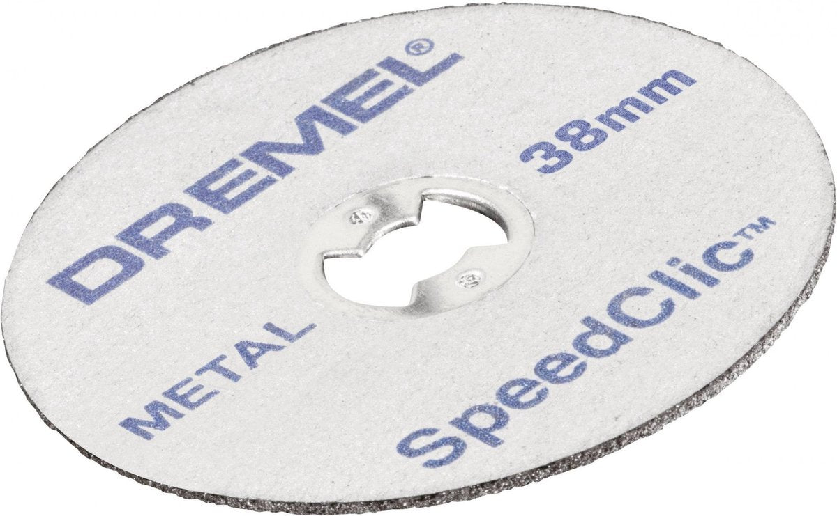 Dremel ez speedclic : disques à tronçonner pour métal, paquet de 5. -sc456