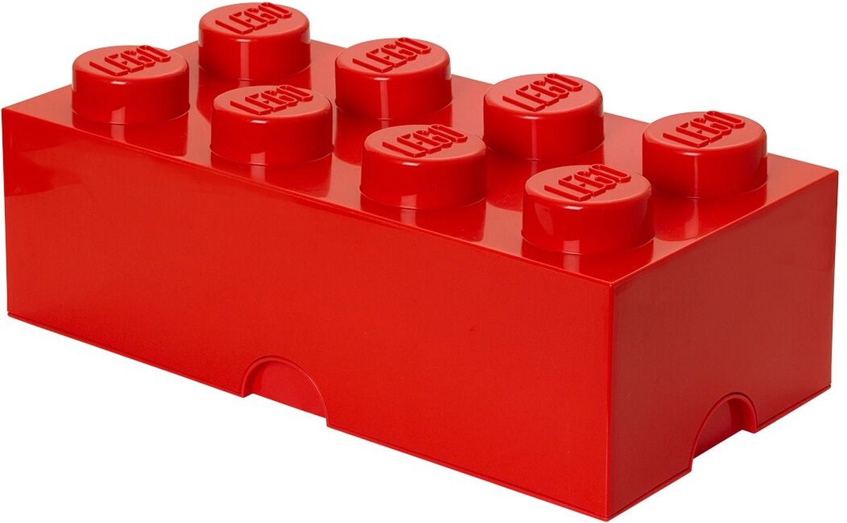 Chambre copenhague lego rangement brique 8 rouge