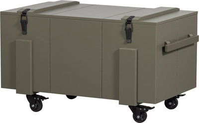 Boîte de rangement Woood Bobby - bois de pin - forêt - 55x100x56 cm