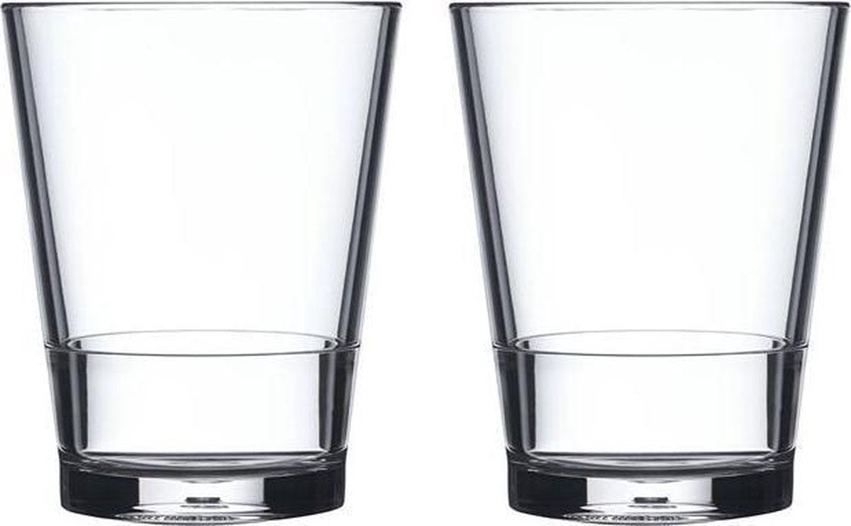 Verre Mepal flow 200 ml - lot de 2 pièces
