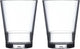 Verre Mepal flow 200 ml - lot de 2 pièces