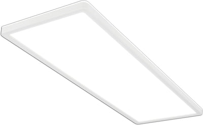 Briloner slim - Plafonnier LED - plafonnier - panneau - ultra plat - lumière blanc neutre 4 000 K - 58x20 cm (LxPxH) - blanc