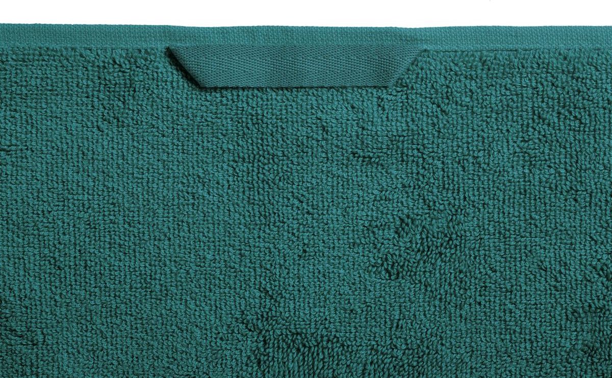 Ensemble de 3 serviettes d'invité voilage Bedinghouse - vert foncé