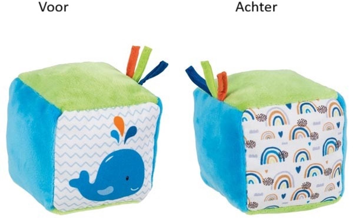 Goki Soft Cube avec de l'huile croustillante et appelez la baleine