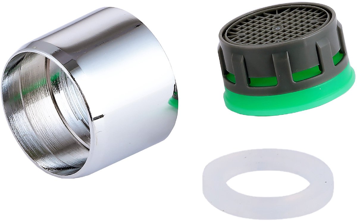 Kirchhoff eco-save régulateur de jet - chrome - m22ig - 7,5l min - protection contre le calcaire