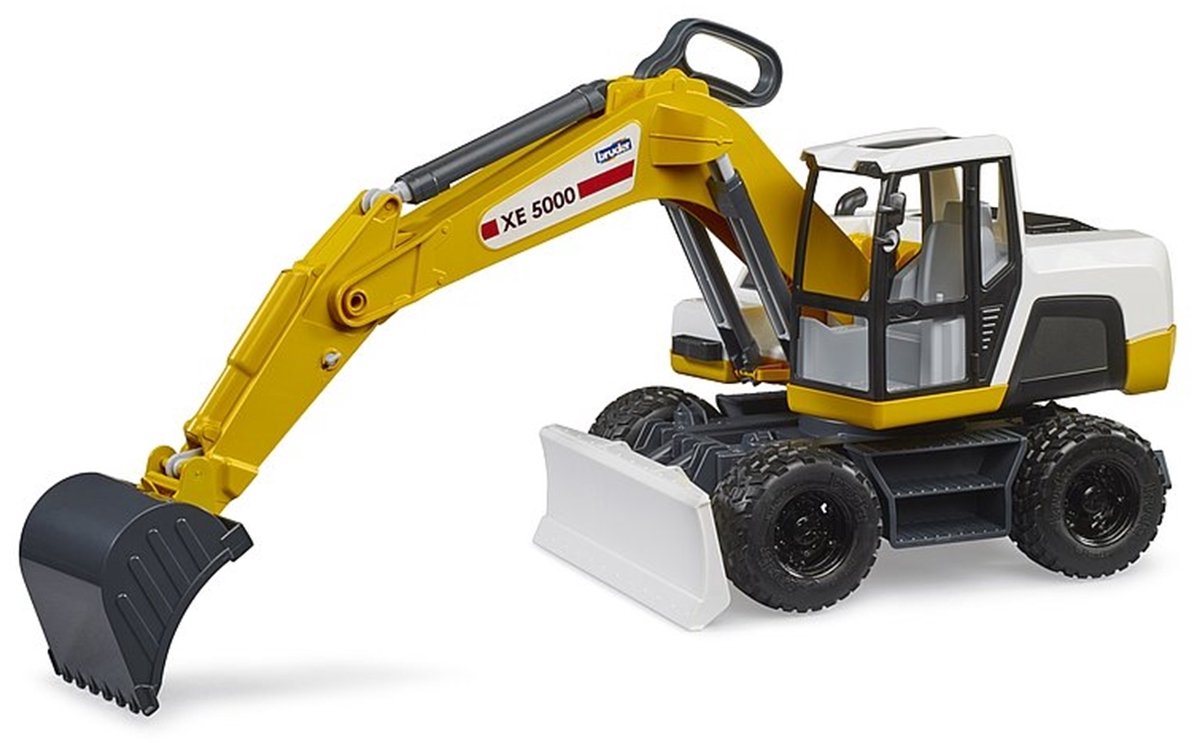 Excavatrice Bruder sur roues 03413