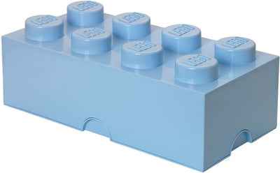 Chambre copenhague lego rangement brique 8 bleu clair