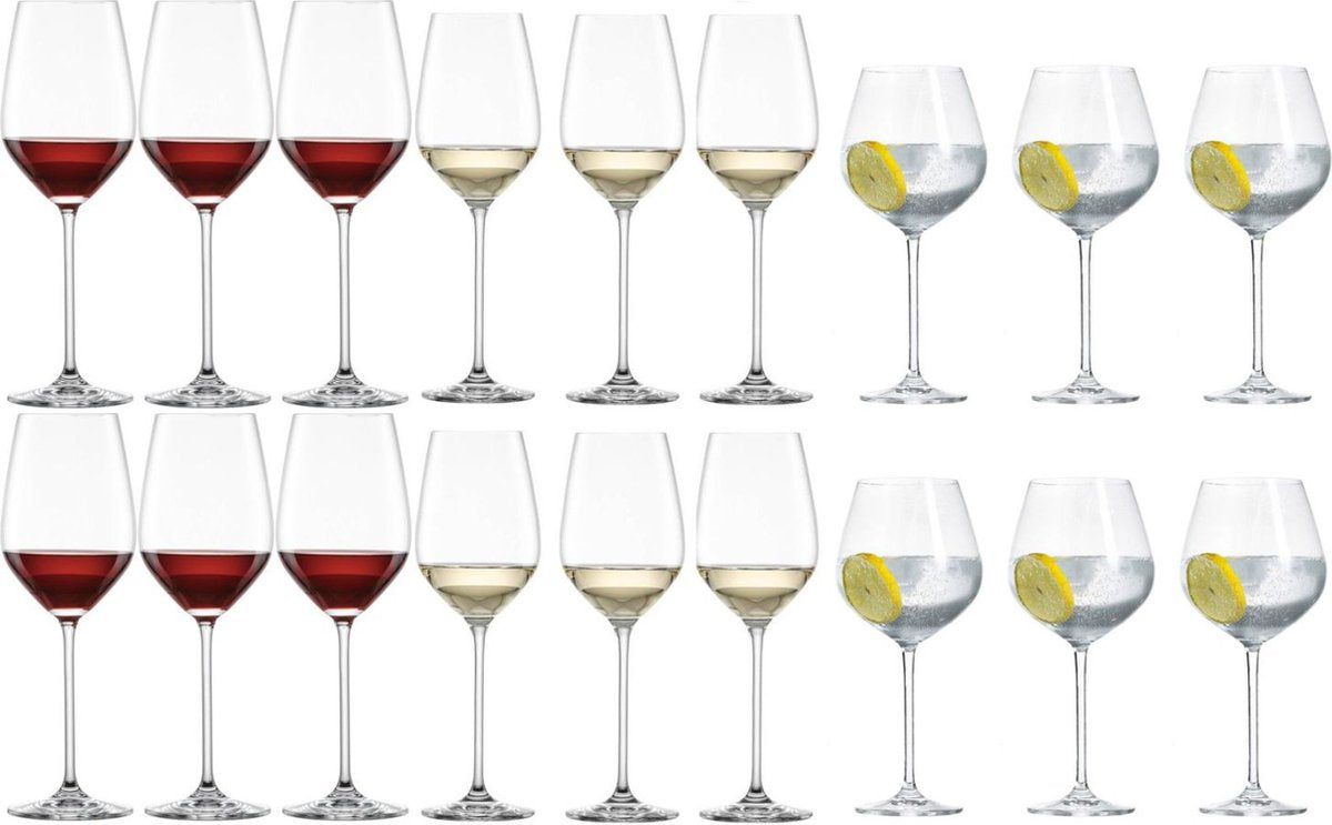 Schott Zwiesel fortissimo ensemble de 18 pièces