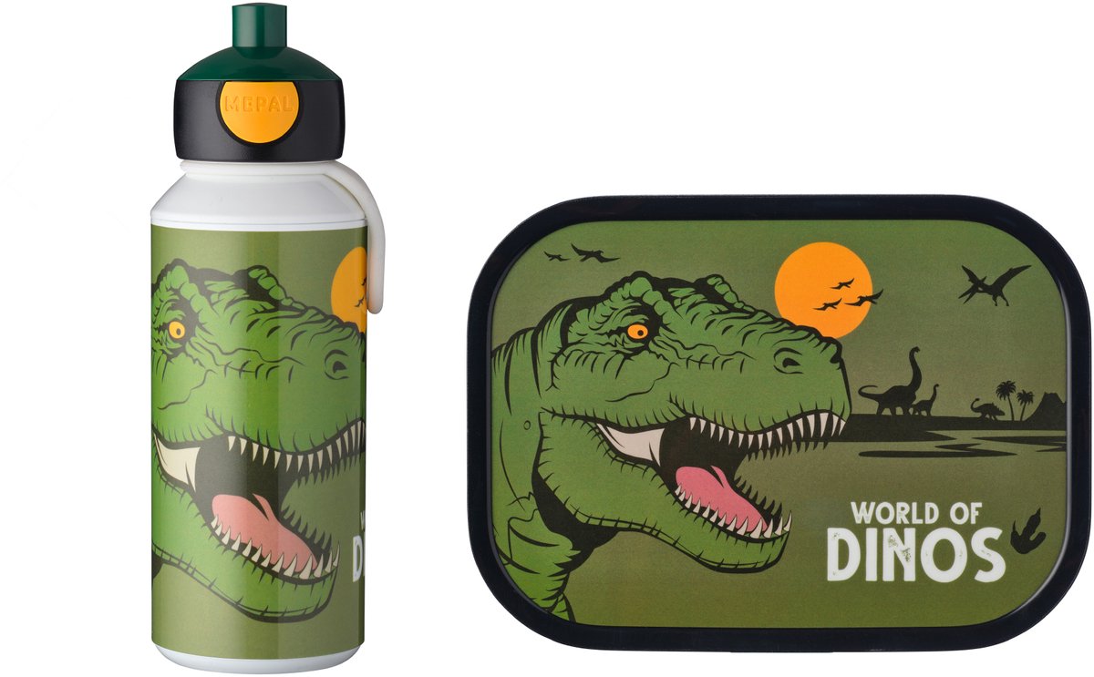 Dino pop-up Dino à un déjeuner du campus Mepal