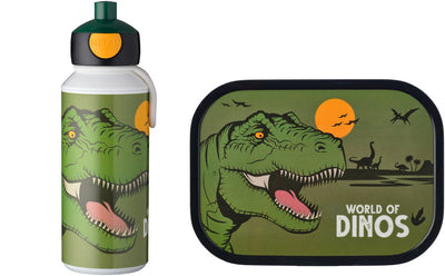 Dino pop-up Dino à un déjeuner du campus Mepal