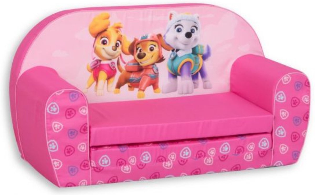 Canapé rose Paw Patrol